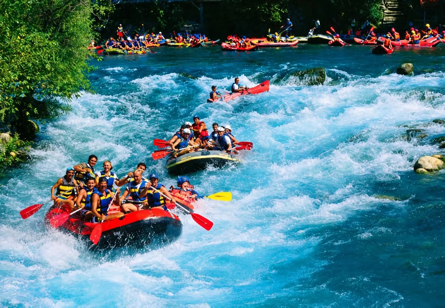 Excursion Aventure Rafting et Multi-Activités à Antalya - Canyon de Köprülü 3